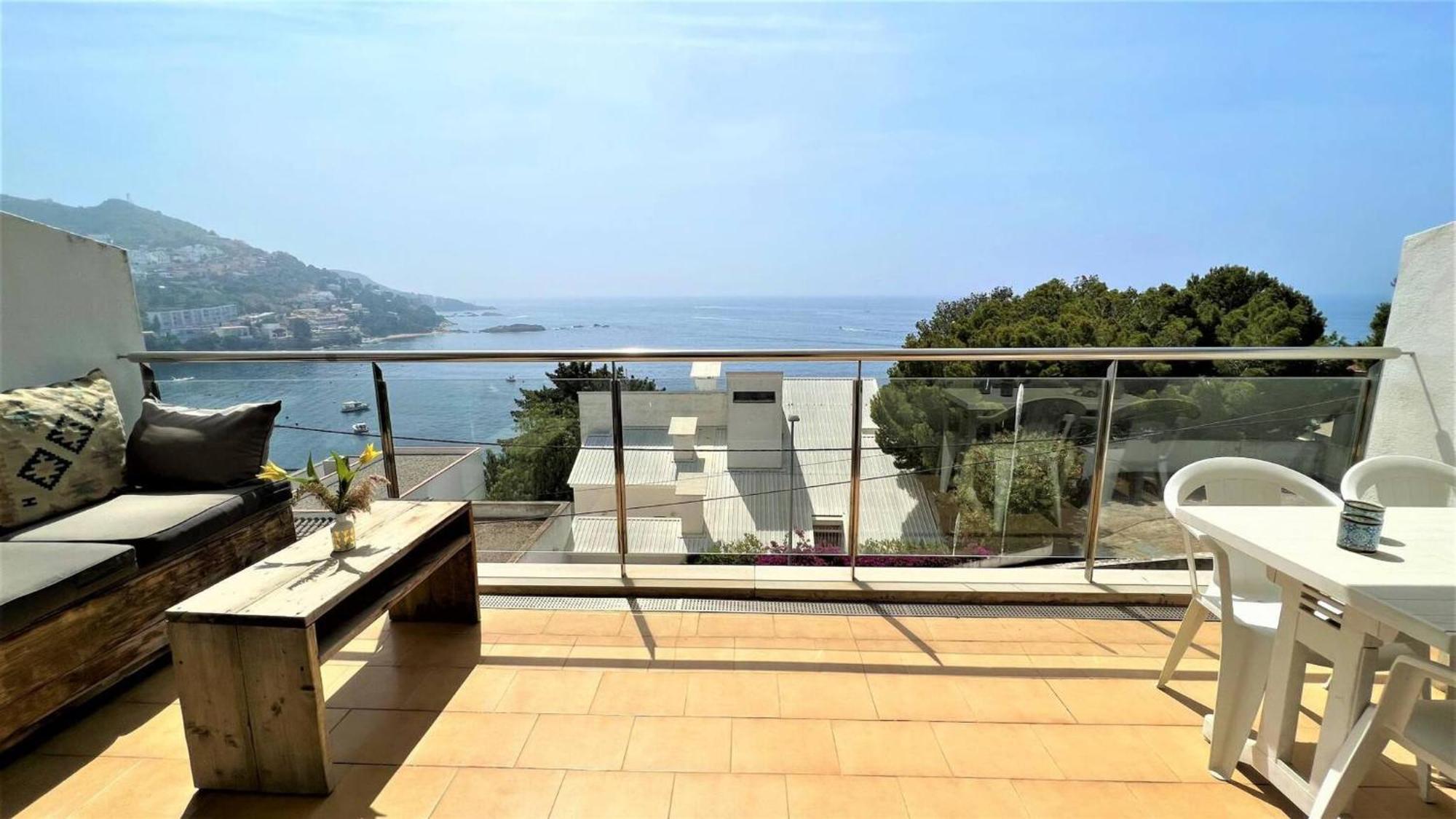 Apartamento Vista Mar Y Parking En Roses Av-27 Buitenkant foto