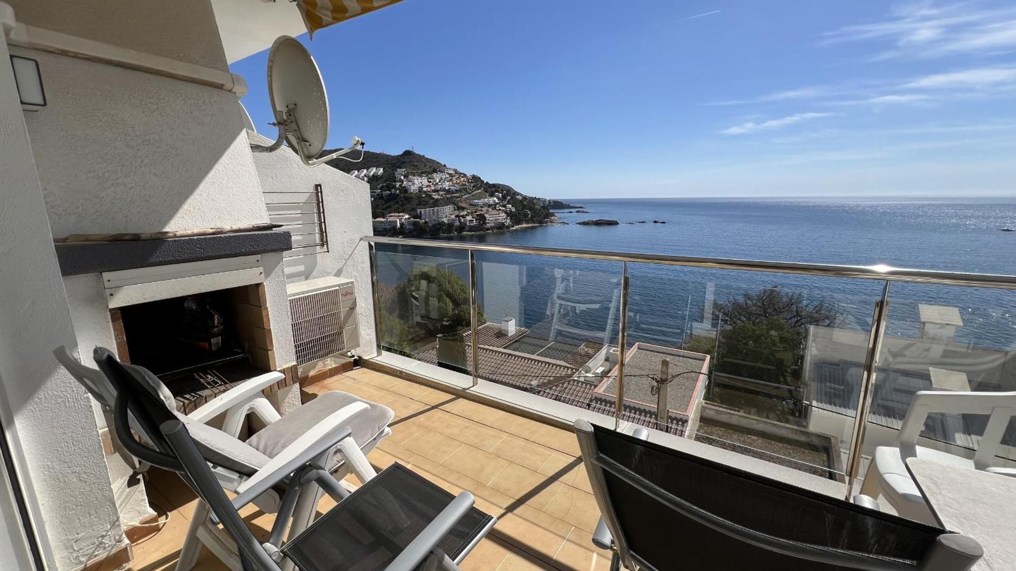 Apartamento Vista Mar Y Parking En Roses Av-27 Buitenkant foto