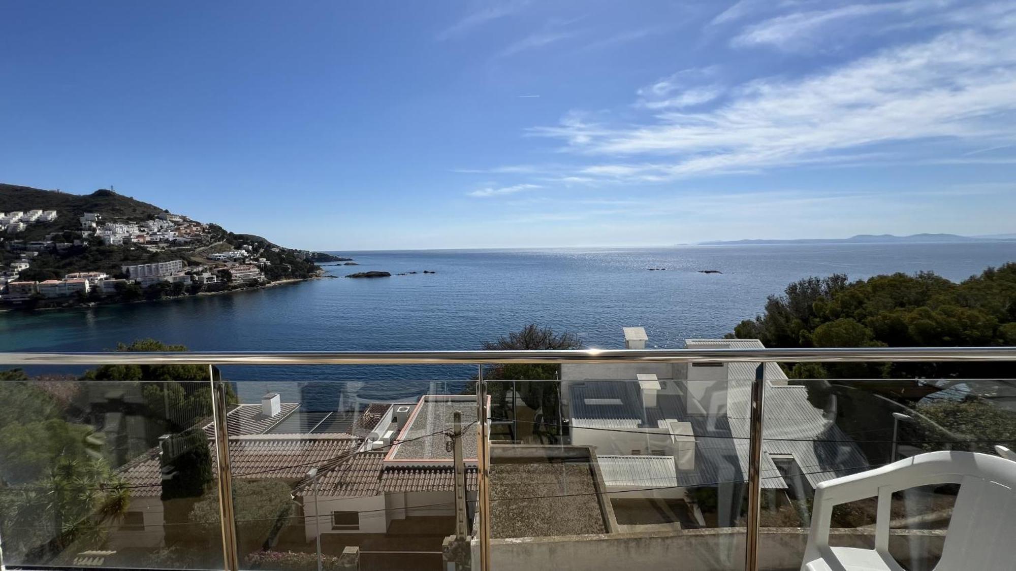 Apartamento Vista Mar Y Parking En Roses Av-27 Buitenkant foto