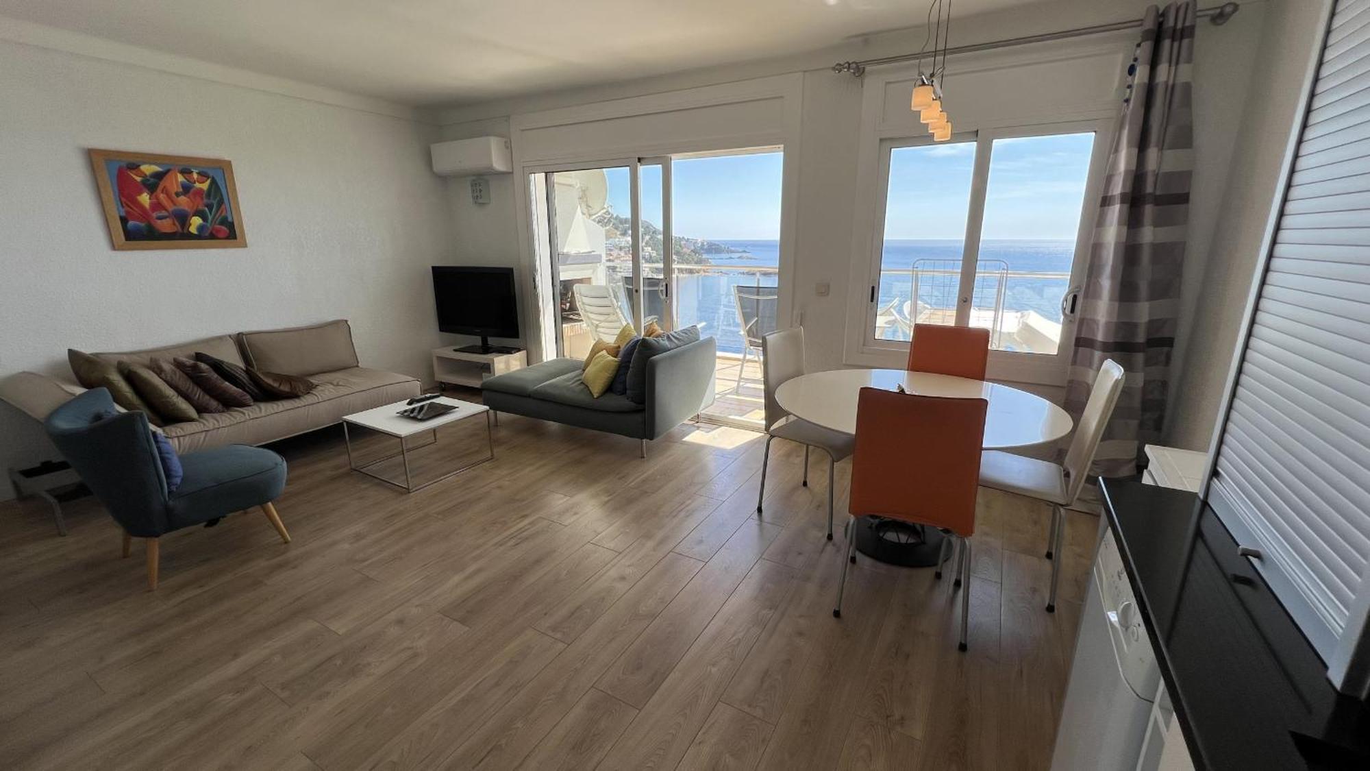 Apartamento Vista Mar Y Parking En Roses Av-27 Buitenkant foto