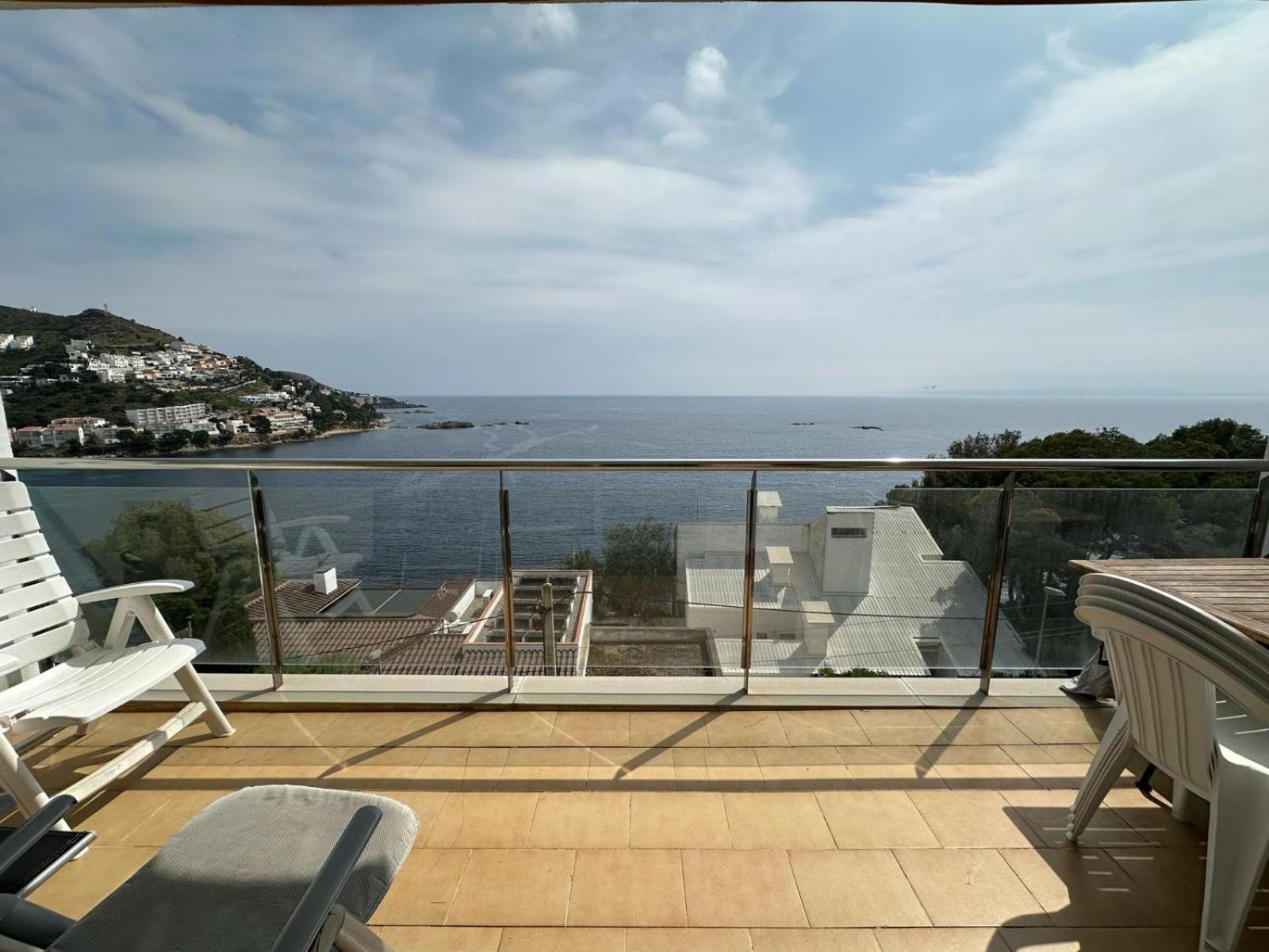 Apartamento Vista Mar Y Parking En Roses Av-27 Buitenkant foto