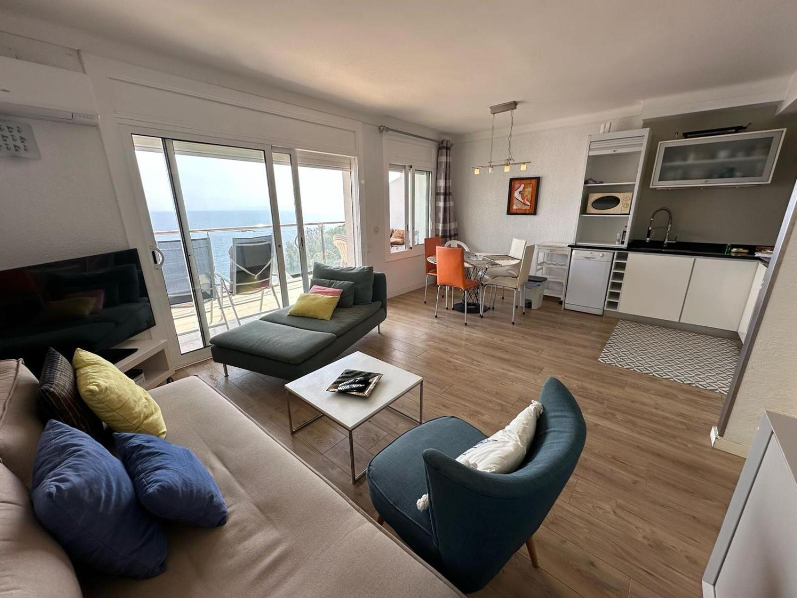 Apartamento Vista Mar Y Parking En Roses Av-27 Buitenkant foto