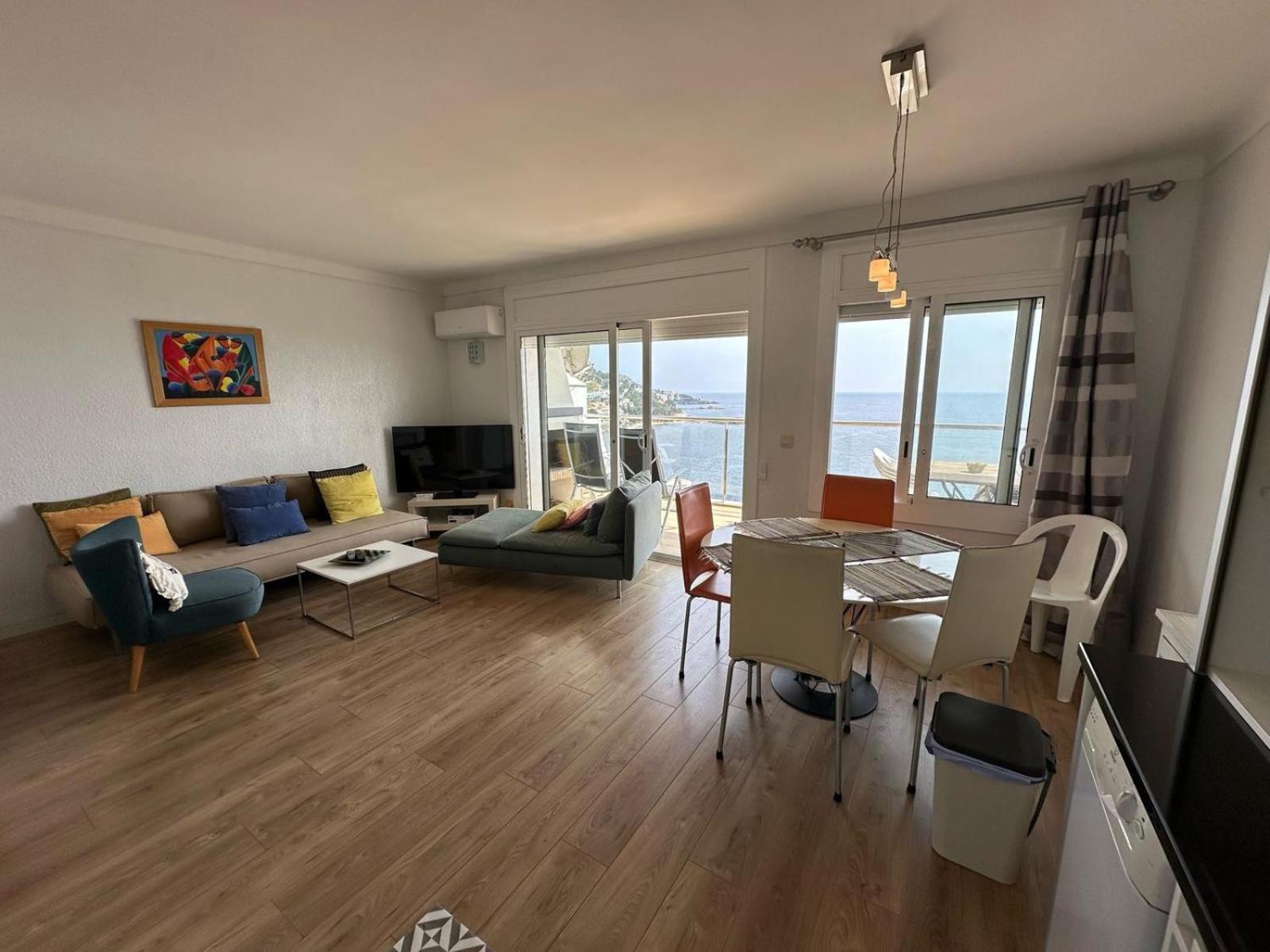 Apartamento Vista Mar Y Parking En Roses Av-27 Buitenkant foto